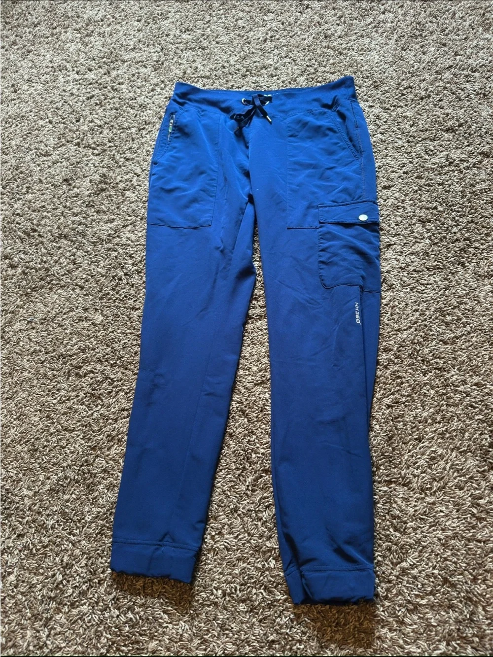 Healing hands navy scrub pants - Picture 1 of 3